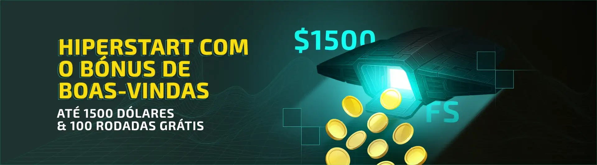 HIPERSTART COM O BÔNUS DE BOAS-VINDAS
